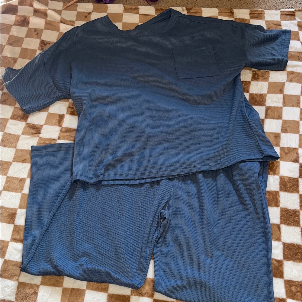 Blue Loungewear Set